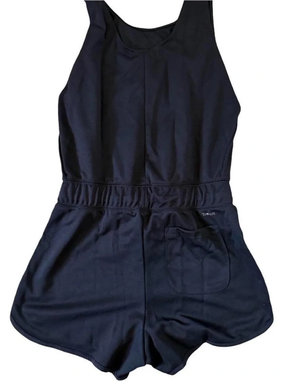 adidas Black One-Piece Athletic Romper